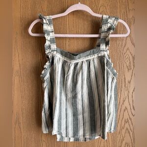 Loft Striped Sleeveless Top